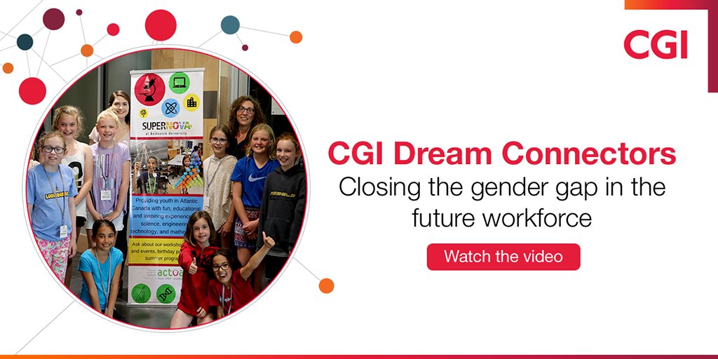 CGI_Global's tweet photo. #TechForGood – Meet Melanie Gallant, a CGI Dream Connector who organizes #STEM camps to encourage young girls to explore careers in technology. https://t.co/oqY8qmVcY5 #CGICommunities #WomenInTech https://t.co/SfwyFPm0eM