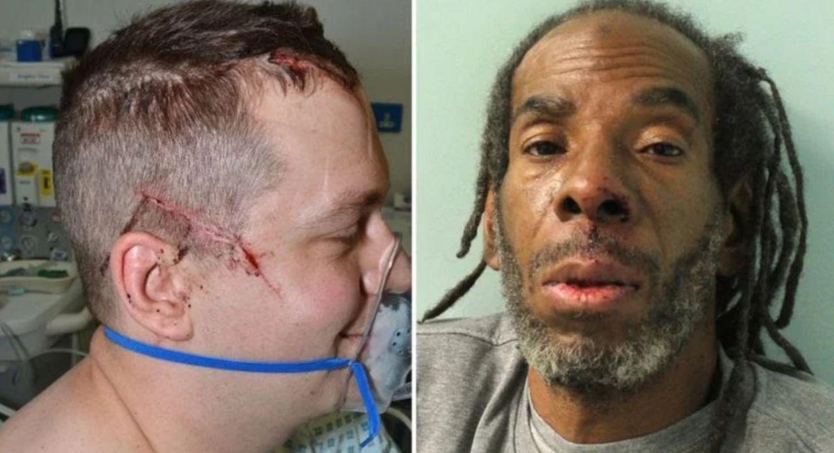 UKStreetCrime1's tweet photo. #MuhammadRodan the man who clearly attempted to kill #Pcstuartoutten was sentenced today.
He has been given 16 + 3 years added for the use of the weapon.
Is this justice? Does this make #police want to go to work? https://t.co/x04b6ihKDk