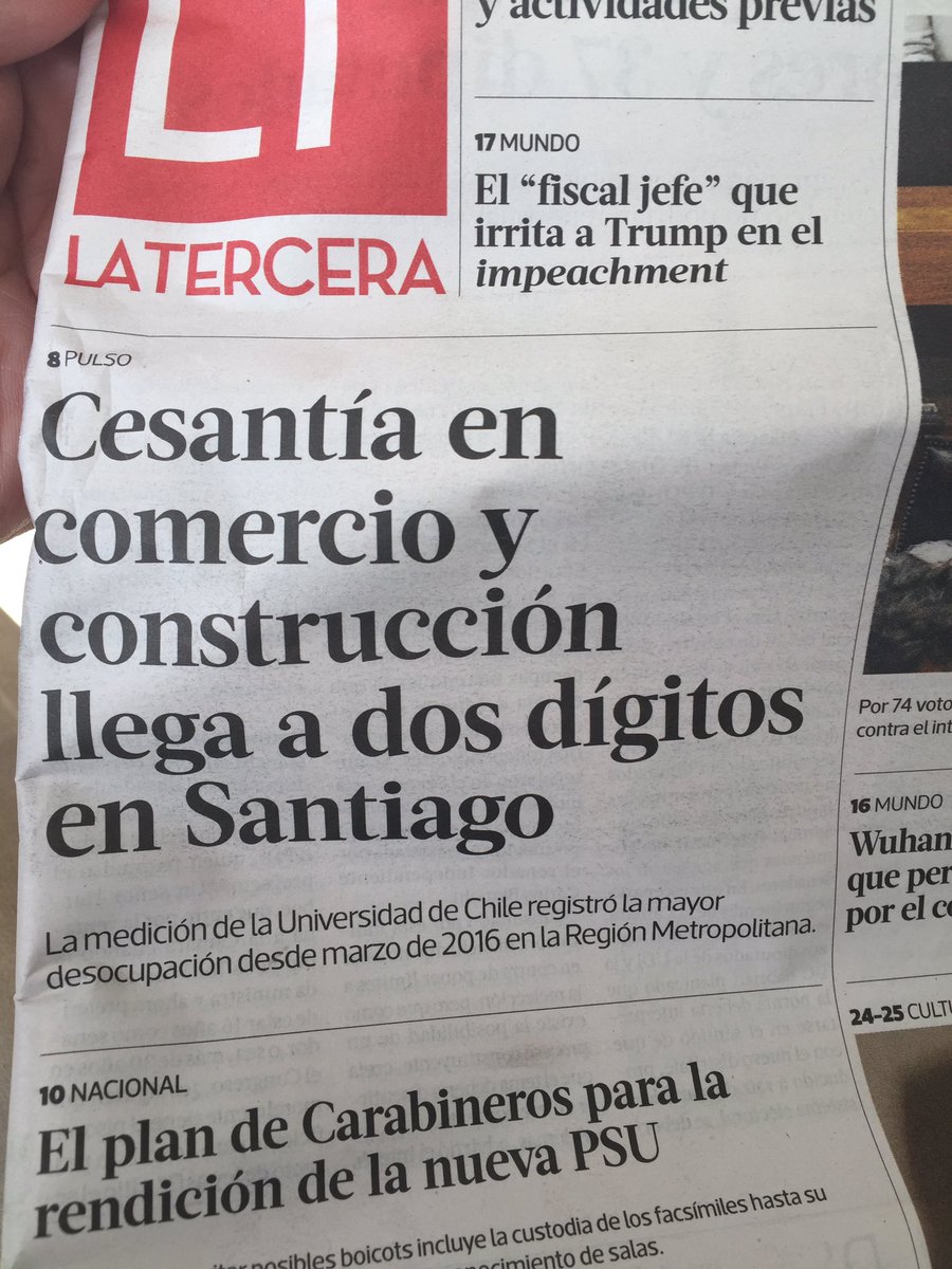 Chile despertó. Mucha dignidad pocas nueces.