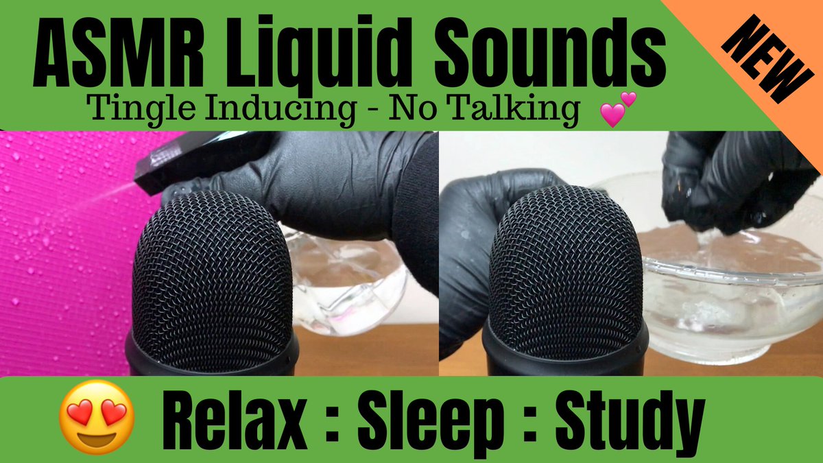 tingleheadsasmr's tweet photo. Hi everyone, here is my latest vid release, some really relaxing liquid sounds. Check it out 😀
#asmrwatersounds #watersounds #notalkingasmr #asmr #asmrsounds #tingleheadsasmr #liquidsounds #asmrwaterdroplets https://t.co/EqU5c7qagd