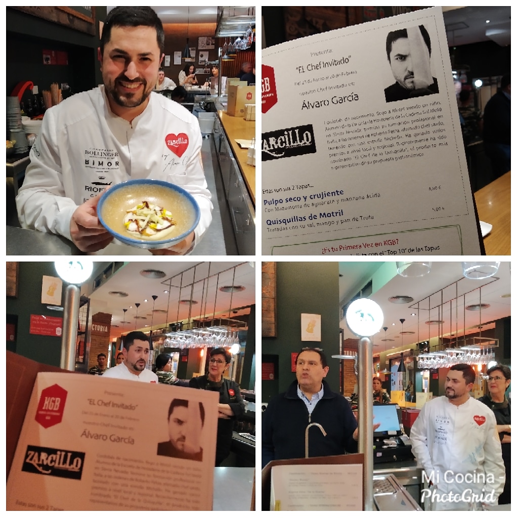 MicocinaCR's tweet photo. Hasta el día 20 de Febrero dos #nuevastapas de #altagastronomia en @KGBmalaga del #chefinvitado #AlvaroGarcia #chefdelaquisquilla #Motril #ZarcilloRestaurante #tapearenMalaga #kgbfans #foodiesMalaga #KGBrestaurante https://t.co/uUWpQIhGm7