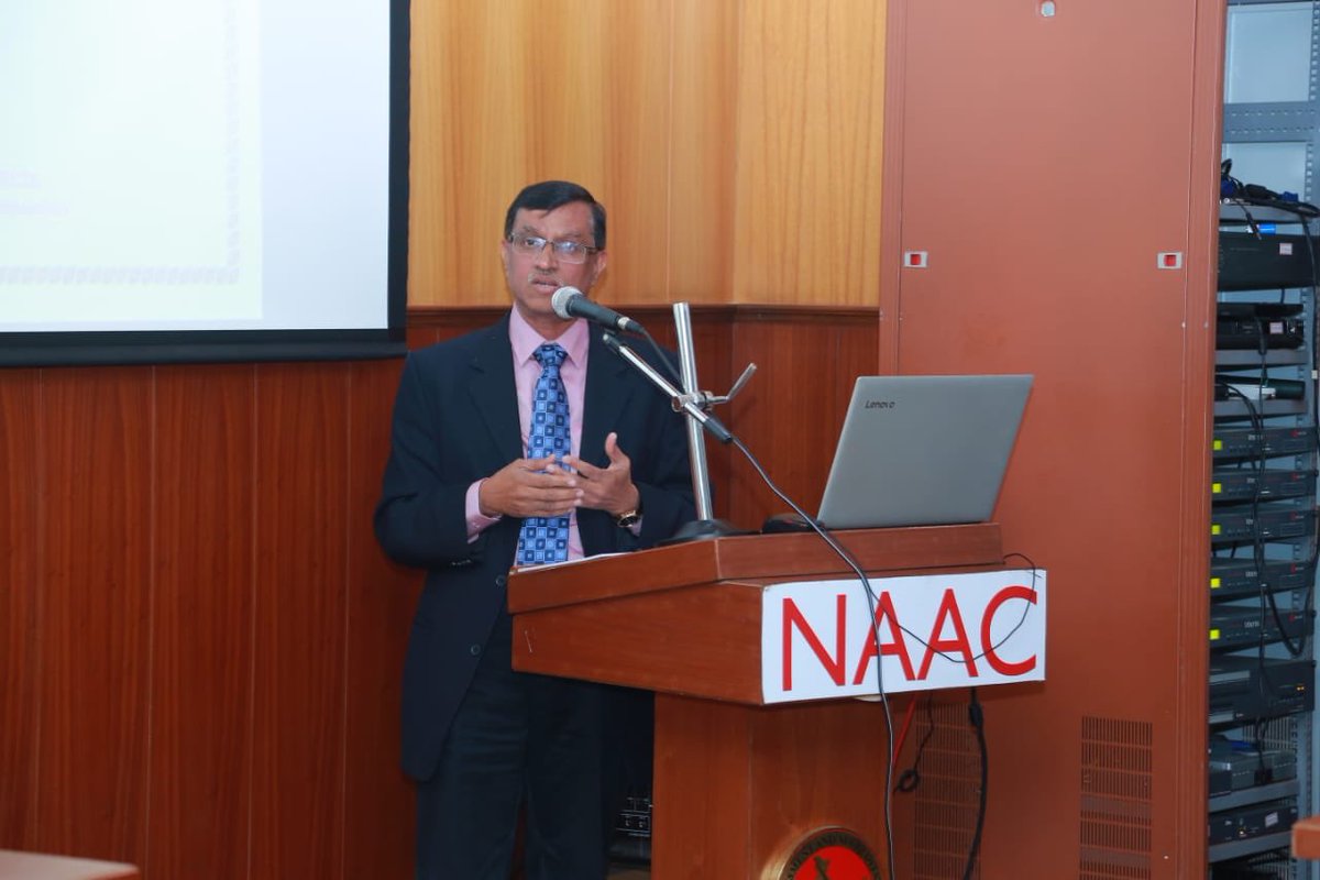 navnirmiti's tweet photo. Spoke at NAAC Bengaluru on “ Knowledge,HigherEducation , Human Rights &amp; Nation Building”. Audience consisting of ViceChancellors,Principals, academicians participated enthusiastically in theQ&amp;A that followed.The occasion was special lecture series marking SilverJubilee of NAAC. https://t.co/ijyrYChrOp