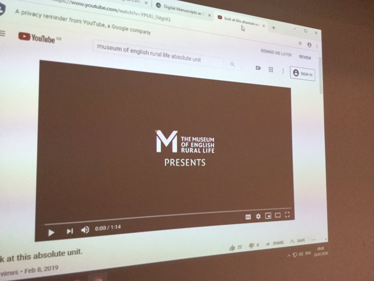 GardhamJulie's tweet photo. Dusted off #DCDC19 notes this morning to share with @UofGlasgowASC staff - great to see Manchester Digital Collections in action @JohnHodgsonUoM @hagenilda - envious! Enjoying playing with your fab #MedievalManuscripts https://t.co/yf7PBpT1Rr https://t.co/JxauAEksuF