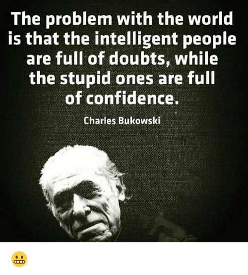 ashutoshdev's tweet photo. @pokershash #cocksureness
#confidence https://t.co/qXKWCTYByo