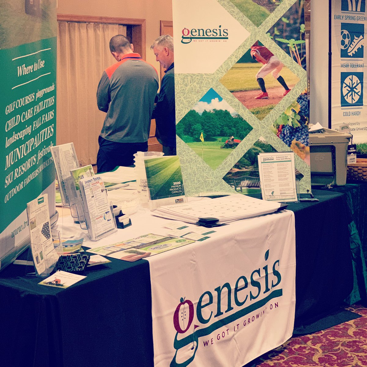 genesis_dist's tweet photo. Visit our PA Sales Team at the Eastern PA Turf Show today! #PAturf #turftalks #tradeshow #educateyourself #askagenesisrep #genesisgreensupply #freecalendars https://t.co/Yw2wjwAJqb
