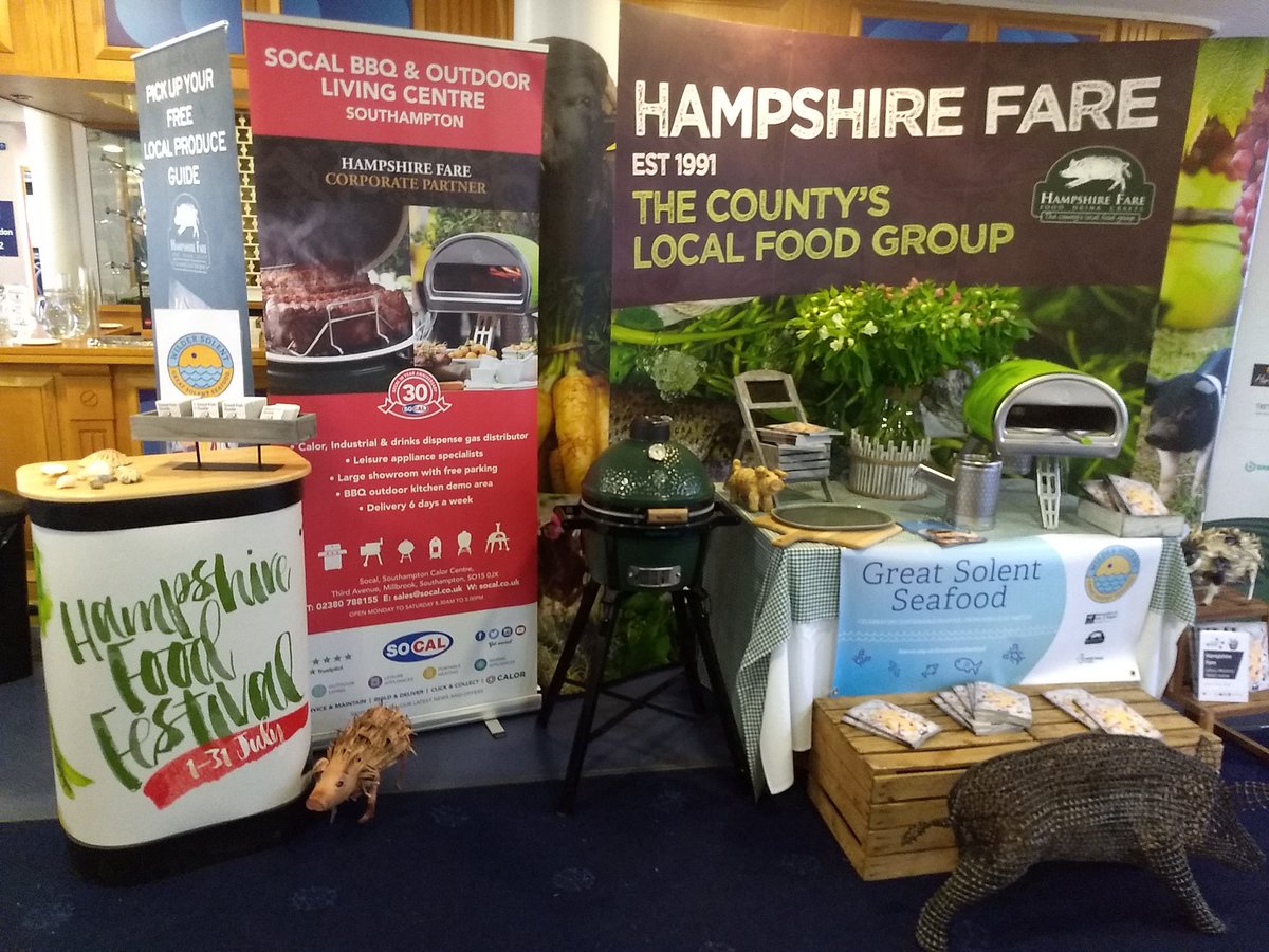 At the Local Produce Show #LPTS2020 today with @HampshireFare talking about #greatsolentseafood and how we can raise awareness of Solent fisheries and the habitats and species they rely on. #wildersolent #secretsofthesolent @HIWWTMarine @HantsIWWildlife @WildlifeTrusts
