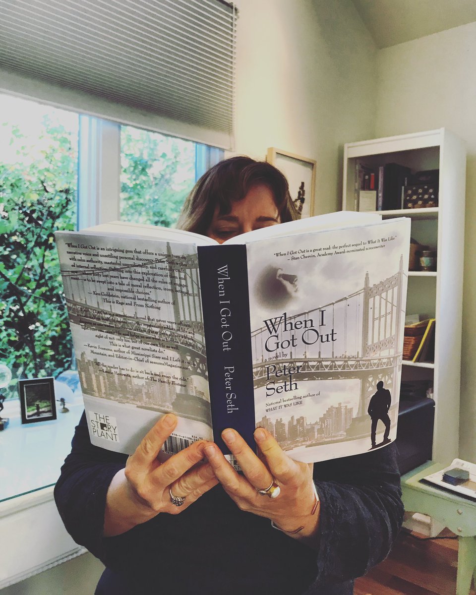 PeterSethWriter's tweet photo. More reader praise for #WHENIGOTOUT: “When I Got Out” continues the story of Larry Ingber...It’s a beautifully written book, a very satisfying completion of the Larry Ingber saga, and not only entertaining but also life-affirming and inspiring.” 📖✨Via @goodreads https://t.co/IjvsnAtvrI