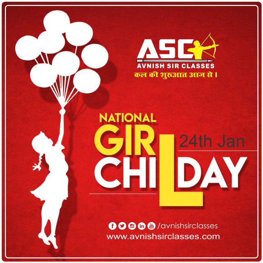 avnishsirclass's tweet photo. National Girl Child Day !!
#NationalGirlChildDay
#asc #avnishsir #avnishsirclasses #newbatch
#competitionclasses #competitiveexams
#maths #and #reasoning #classes
#sagar #saugor #mp https://t.co/EsdFYsuimd