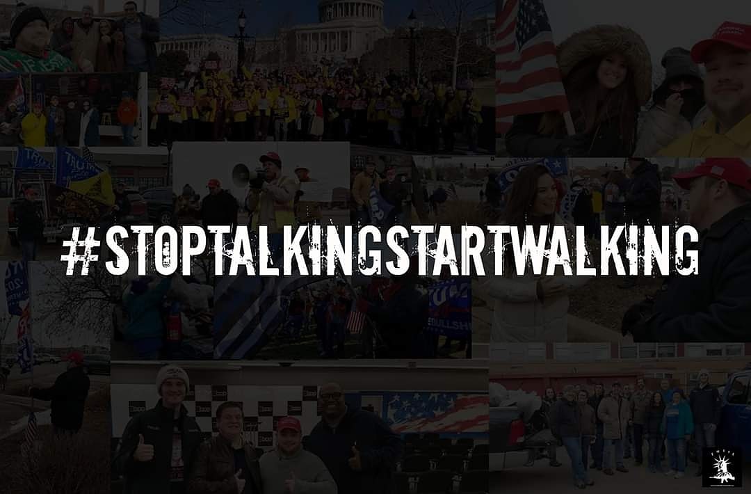 tattooedconserv's tweet photo. #stoptalkingstartwalking thos stands for get up and get on the streets talking to voters!! https://t.co/2faPkN9hxN
