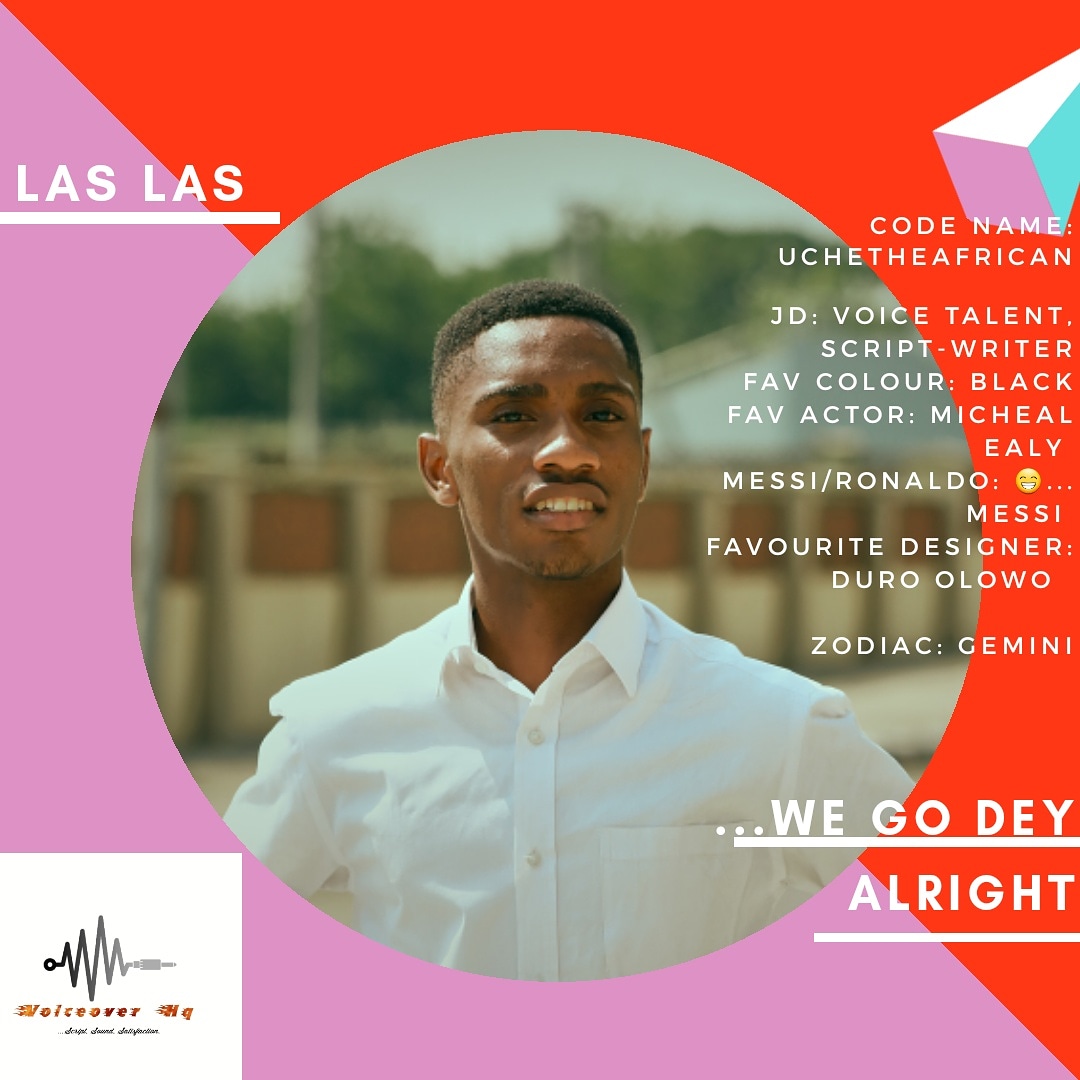 voiceoverbobo's tweet photo. #MeetTheTeam
Introducing our voice talent 09
A perfect combination of brilliance, charisma and suaveness.
Make welcome 📢 @uchetheafrican.
#VoiceOverHq #VoiceOvers #Jingles #Podcasts #StoryNarration #NarrativeDocus #RadioHypes #RadioDrama
@iam_entee @missglo_onair https://t.co/SG7BtarAqH