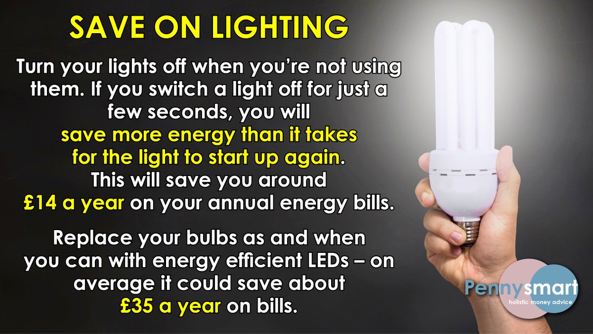 LacheMAdvice's tweet photo. Saving money on lighting.

Big Energy Saving Week.

#bigenergysavingweek #ofgem #besn #citizensadvice #besw20 #moneysaving #lighting @CitizensAdvice https://t.co/fgAcmECezP