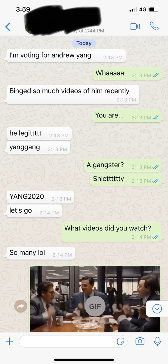 Actionjc1's tweet photo. My friend @ezbrnd just told me she’s #yanggang. I never do this but can my fellow yangsters give her some follows? https://t.co/cvml3r2WwR