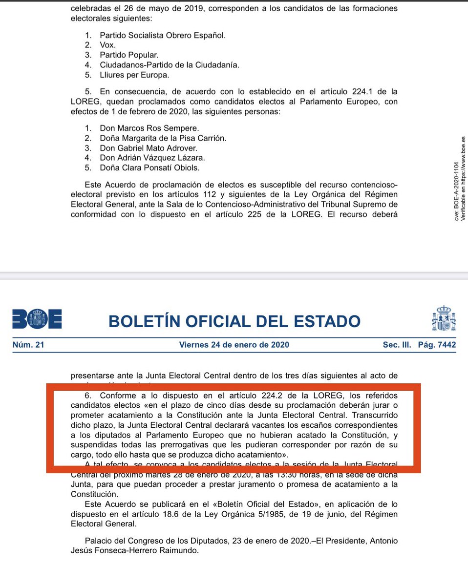 Los de la JEC o no han entendido lo que resolvió el TJUE o viven en una peligrosa realidad paralela... y seguro que hasta creen ser constitucionalistas: