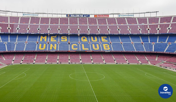vtraveltec's tweet photo. Delight the #football fan that you have in you with a tour of one hour and a half around the Camp Nou #stadium, the one with more capacity across Europe, and visit its amazing museum.
...
#vTraveltec #WorrylessTravelmore #Travel #Tourism #Discover #Learn #Culture #Tour https://t.co/fGsjnj8ZUK