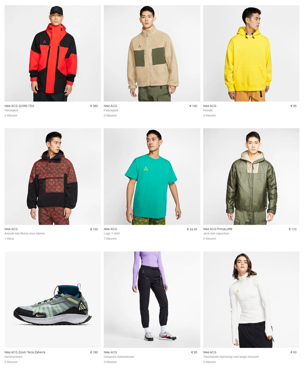 nike acg 2020 summer collection