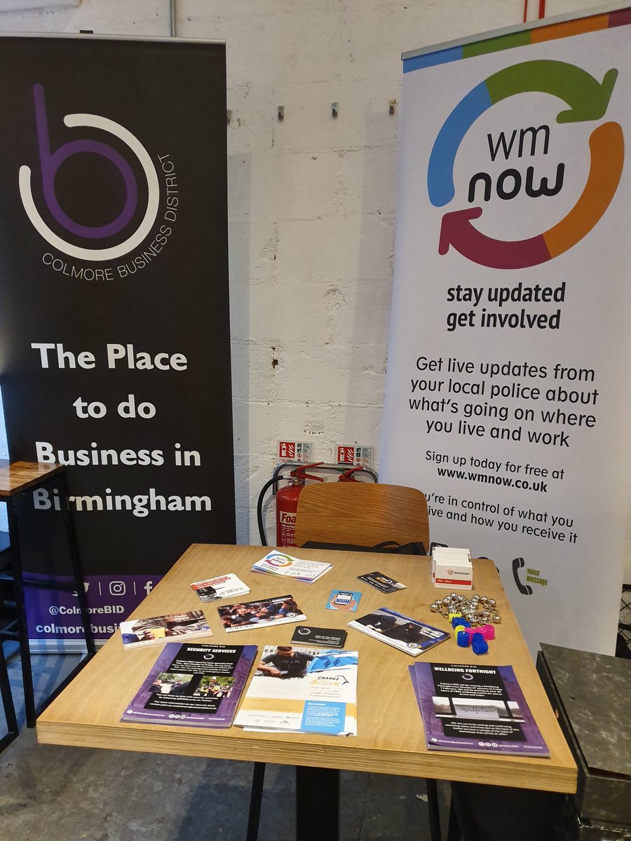 BrumCityWMP's tweet photo. City centre team 1 officers along with Colmorebid are at Wayland's Yard for the next 2hrs. Come and pay us a visit. #colmorebid #waylandsyard #wmnow #activecitizens #independentbirmingham https://t.co/rqVxbqP9EI
