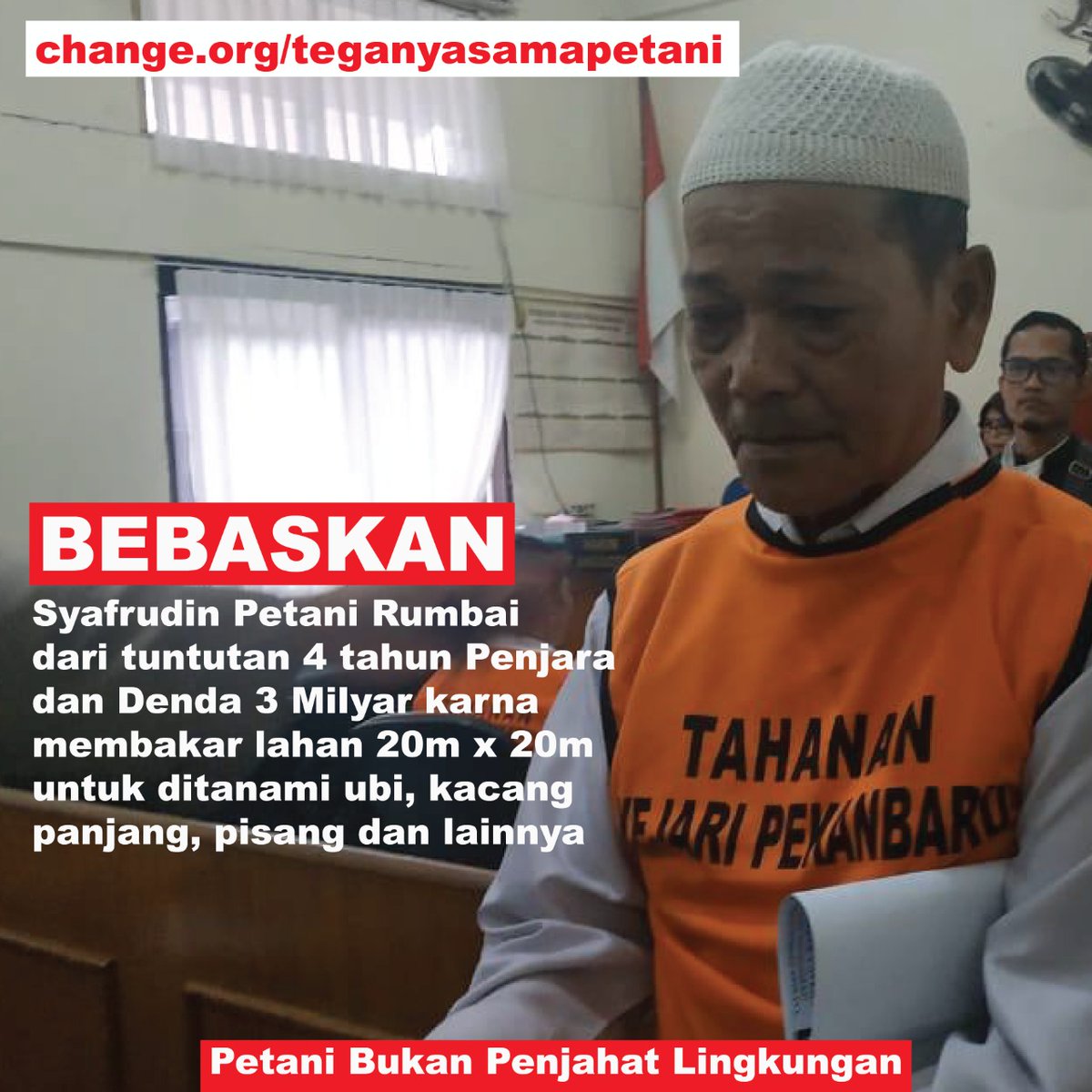 WR_Mnl19's tweet photo. Teganya sama petani, apa kabar sp3 15 korporasi pembakar lahan ? Mohon dukungannya teman teman, @sandalista1789 tolong di up kamerad
https://t.co/373GWgfMGD https://t.co/42y7QJG8T5