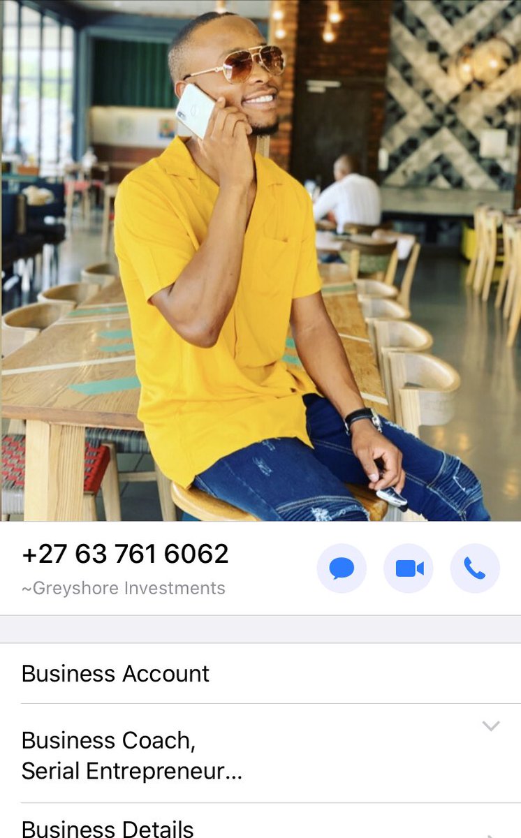 Tsoane's tweet image. This guy took my little brothers money and doesn’t want to pay him back.  Please help.