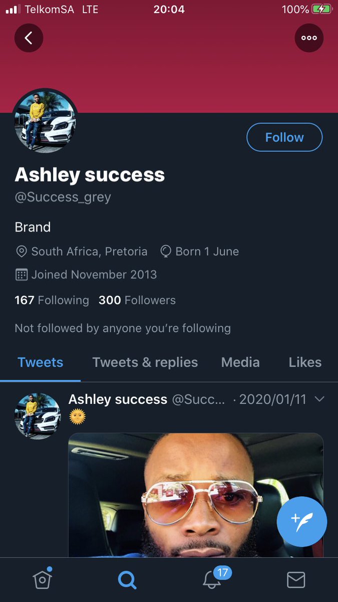 Tsoane's tweet image. This guy took my little brothers money and doesn’t want to pay him back.  Please help.