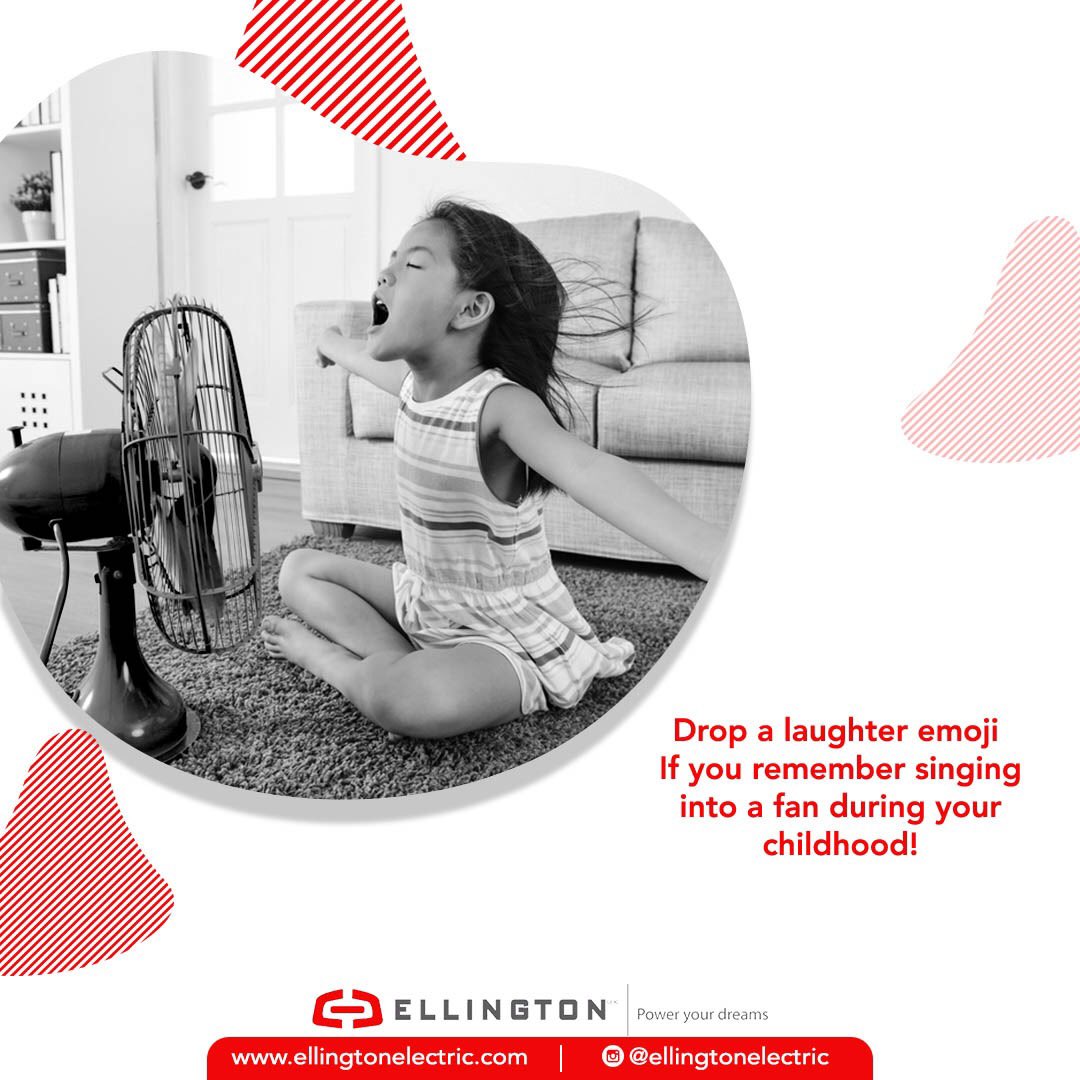 ellingtonelect's tweet image. Our standing fan made some of us feel like Beyoncé! ⁣
⁣
Drop a laughter emoji if you did this as a child. ⁣
⁣
We won’t judge you! ⁣

#EllingtonElectric #Electrical #ElectricalTools #ElectronicSolution