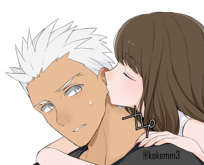 耳で戯れる主従 ※弓女主

アーチャーの耳が赤くなるのが可愛くてついイタズラに噛みついたらイケボとメガネが返ってきたお話です。 