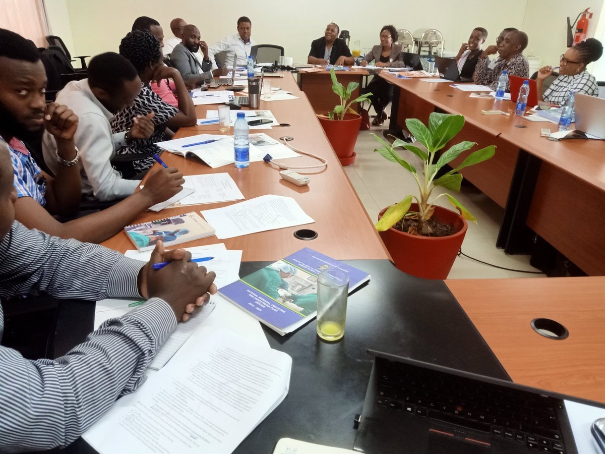 safesurgery2020's tweet photo. The 2nd Technical Working Group meeting of the #Tanzania #NSOAP is happening right now, led by @wizara_afyatz discussing implementation status.
#safesurgery https://t.co/cqi1KhasrX