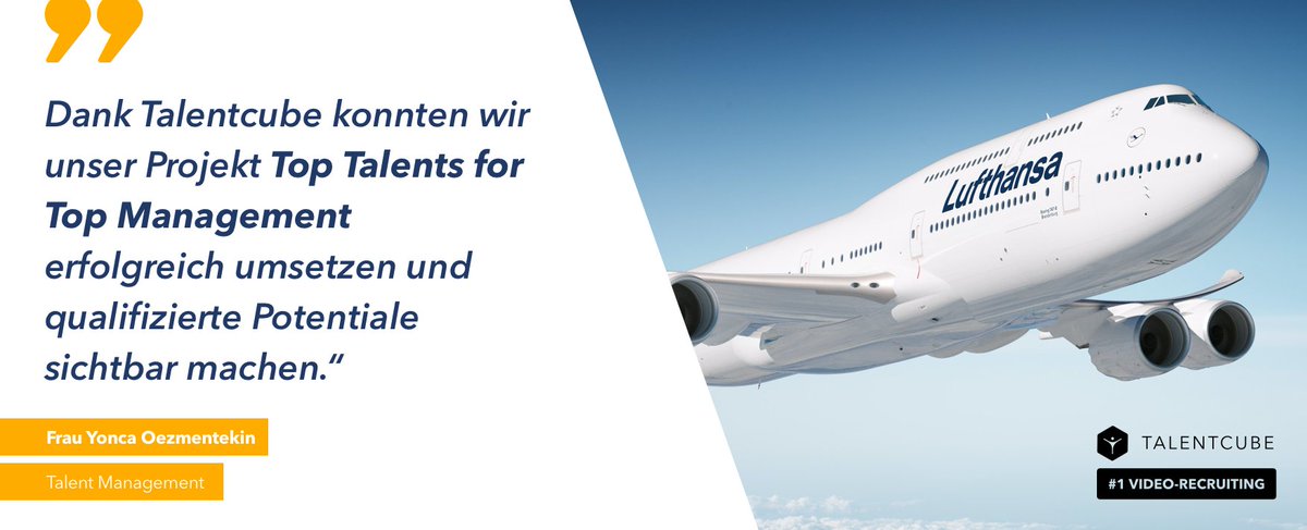 Bereits über 200 Kunden vertrauen auf Talentcube und sind von den Erfolgen im Recruiting begeistert. Wir arbeiten jeden Tag mit voller Motivation daran, das einzigartige Bewerbungserlebnis für Sie &amp; Ihre Kandidaten noch ein Stückchen besser zu machen. 💙
talentcube.de/recruiting/