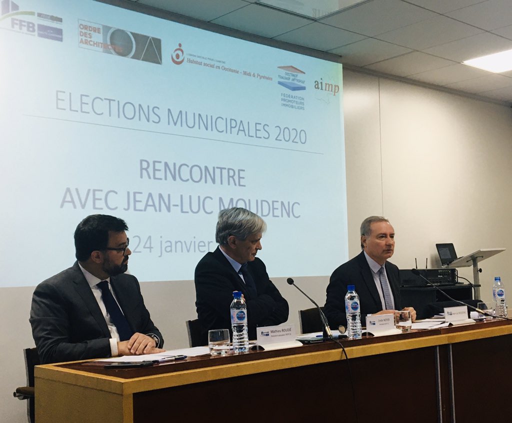 jonathansutra's tweet photo. Élection Municipale de Toulouse, réception du candidat @jlmoudenc pour échanger avec la filière construction @FPI_MP @UnionHlm @croaoccitanie @AIMP #ecologieurbaine #logement #qualitearchitecturale #fluidite #mobilite #deveconomique #continuite https://t.co/XhPscDjNfX