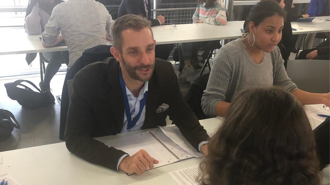 EMNormandieLab's tweet photo. Merci à @Bourdin_Seb, enseignant-chercheur @EMNormandieLab @EMNormandie qui a activement participé hier à la journée de lancement du dispositif #TandemPro, sur le thème de l'#EgaliteDesChances ! https://t.co/VDnsibl5UC