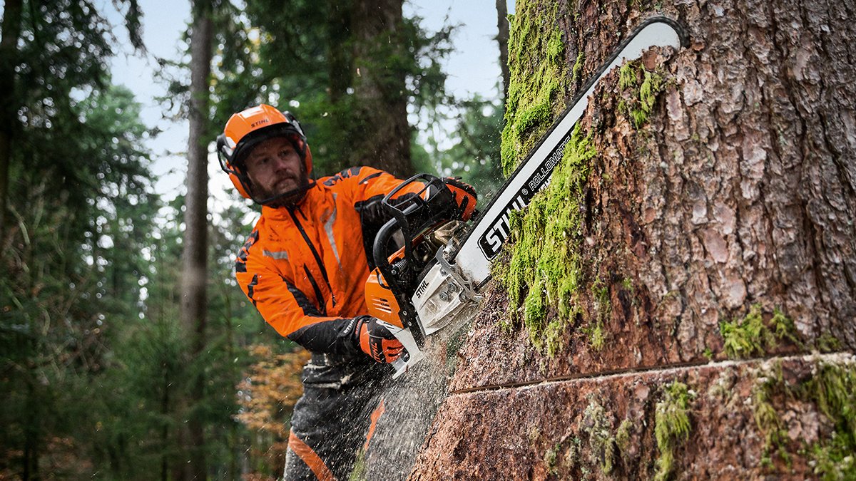 A match for any forestry challenge: the STIHL MS500i #STIHL #MS500i