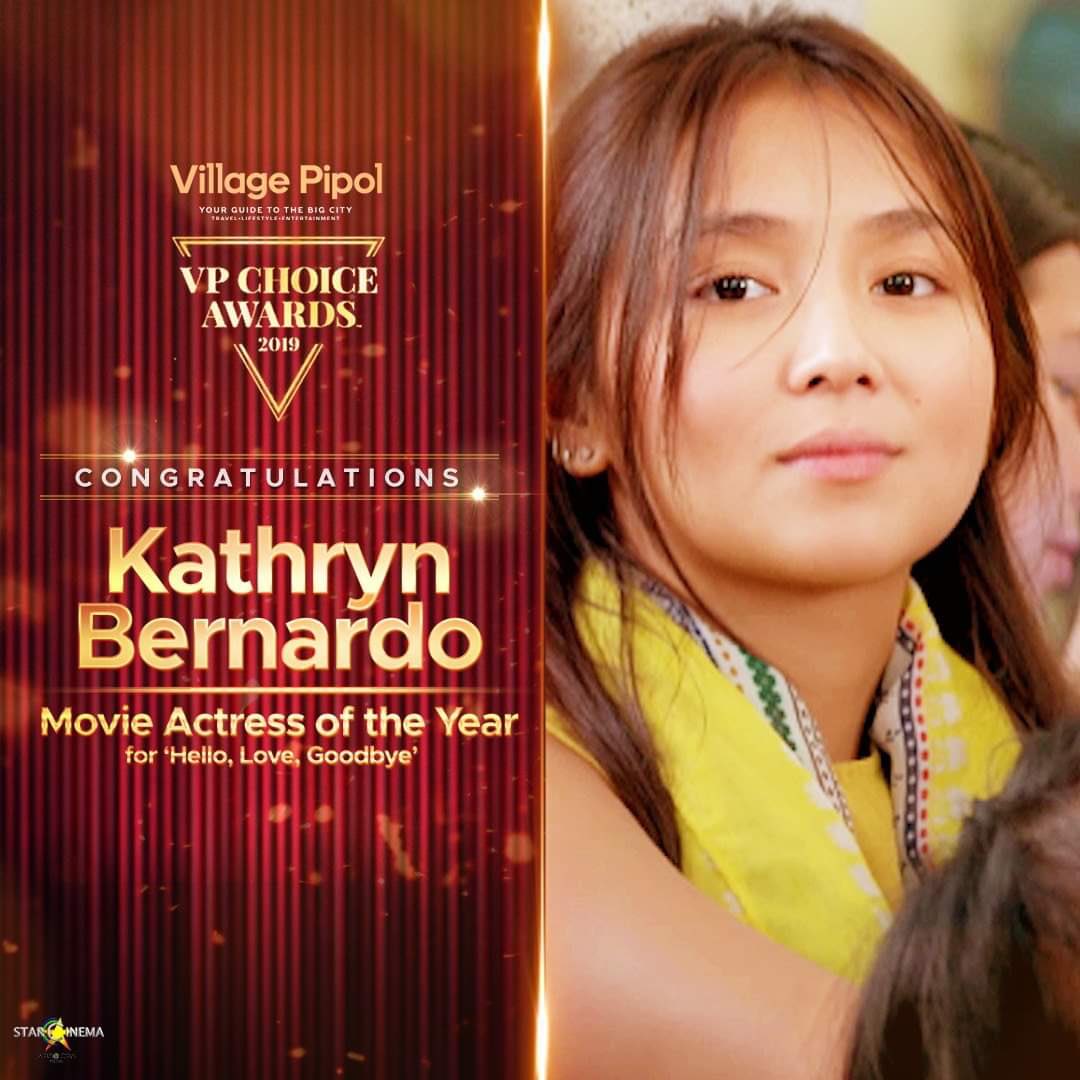 KCMBBulletin's tweet photo. Thank you, Village Pipol for recognizing @bernardokath’s performance on Hello, Love, Goodbye! More power to your team! https://t.co/gPUZZTyPyt
