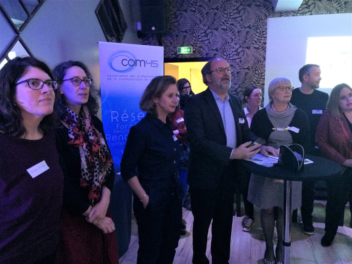 loireetorleans's tweet photo. Très belle soirée avec #Com45 pour la soirée des voeux qui ont permis de lever le voile sur une partie (très attractive) du programme 2020.
@cciloiret @CCI_CentreVdL @Udel_Medef45 @OrleansMetropol https://t.co/Stt2m9z5gX