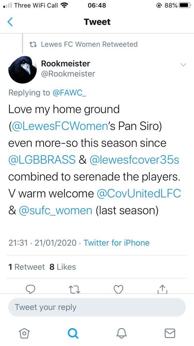 jemasterson1's tweet photo. ⁦@Rookmeister⁩ thanks for kind words. ⁦@LGBBRASS⁩ love being at Pan for ⁦@LewesFCWomen⁩, especially when ⁦@lewesfcover35s⁩ are singing their hearts out. Big love to our top club. Thanks ⁦@MaggieMrphy⁩, @SofaRooks⁩ et al. COYR! https://t.co/aMvmzfOjBd