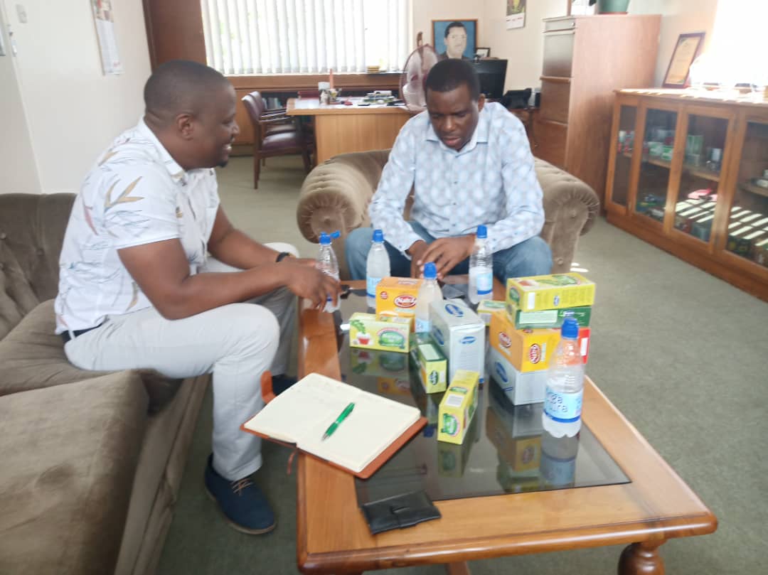 ZimTradeAlerts's tweet photo. Product diversification will ensure exporters earn more on the export market. We continue our engagement with #Tanganda to increase their share of the global export market. Their products like green &amp; moringa tea are some of the game changers to Zim exports #OurBrandsOurZimbabwe https://t.co/iTMpqbSOyR