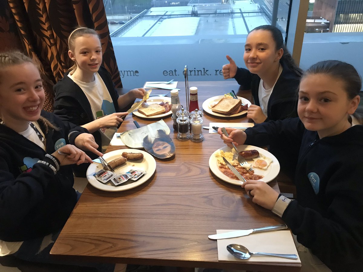 MackleClaire's tweet photo. Good morning #DigiLadies @DigiLadies #BETT2020 @MrMShackleton Nothing but nutritious breakfasts for the girls to fuel Day 2 π @RedesdalePrim https://t.co/GkJxEaNVBY