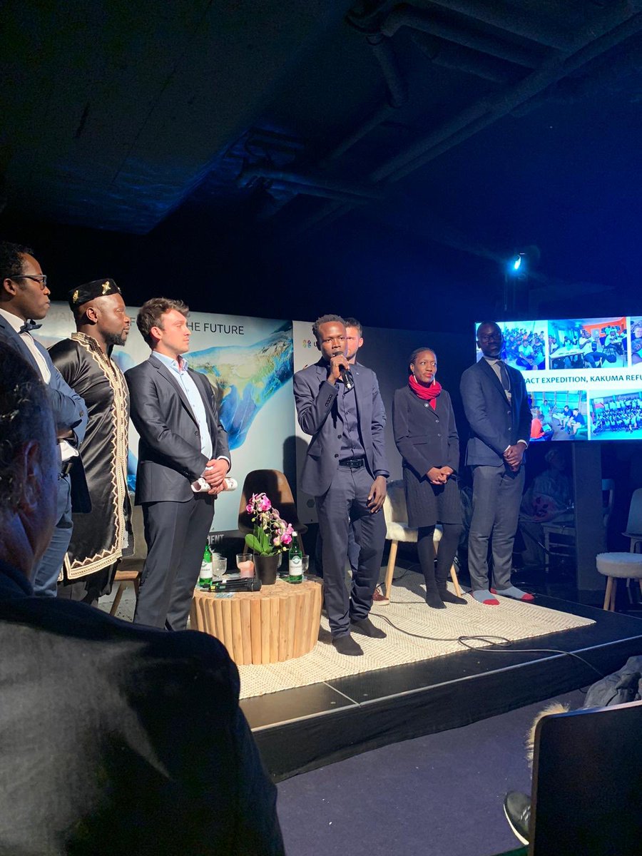 An acknowledgement of the WEF Kakuma Expedition by Young Global Leaders at #Davos Africa Night in the presence of global business leaders, heads of state and other dignitaries.
#WEF20 #Davos20 #AfricaNightDavos2020 #PlatformCapital