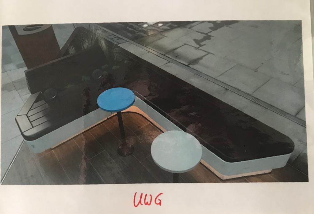 WattenburgerTa2's tweet photo. Wollen die #Wattenburger so ein Bankgeschwür in ihr Stadtbild aufnehmen❓ #notmybench https://t.co/Y4t7ICtMam