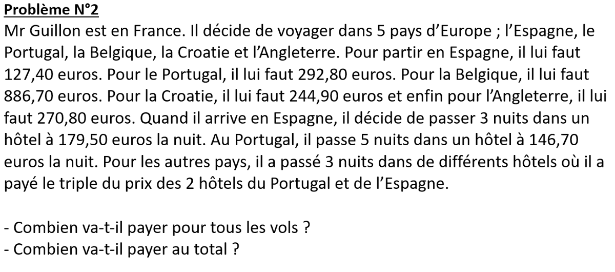 BvaCm1's tweet photo. @CM1BDaudet #OSUIPedagogie #TwitMaths #Cycle3 
Voici le problème N°2 proposé par Hamza, Milhan et Bakr https://t.co/pgKyPsQxSw