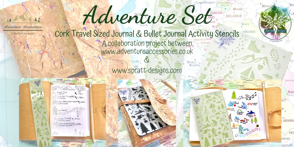 CraftingSpratt's tweet photo. I have been lucky enough to team with @AdventureAcces to bring you a Bullet Journal & Activity Stencil combo, it's great for you outdoor fans why not have a look at: https://t.co/M7HQ21v8Nf
#SprattDesigns #UKGiftAM #JournalBasics #LearnToJournal #StationeryAddict https://t.co/3lUGvGij80