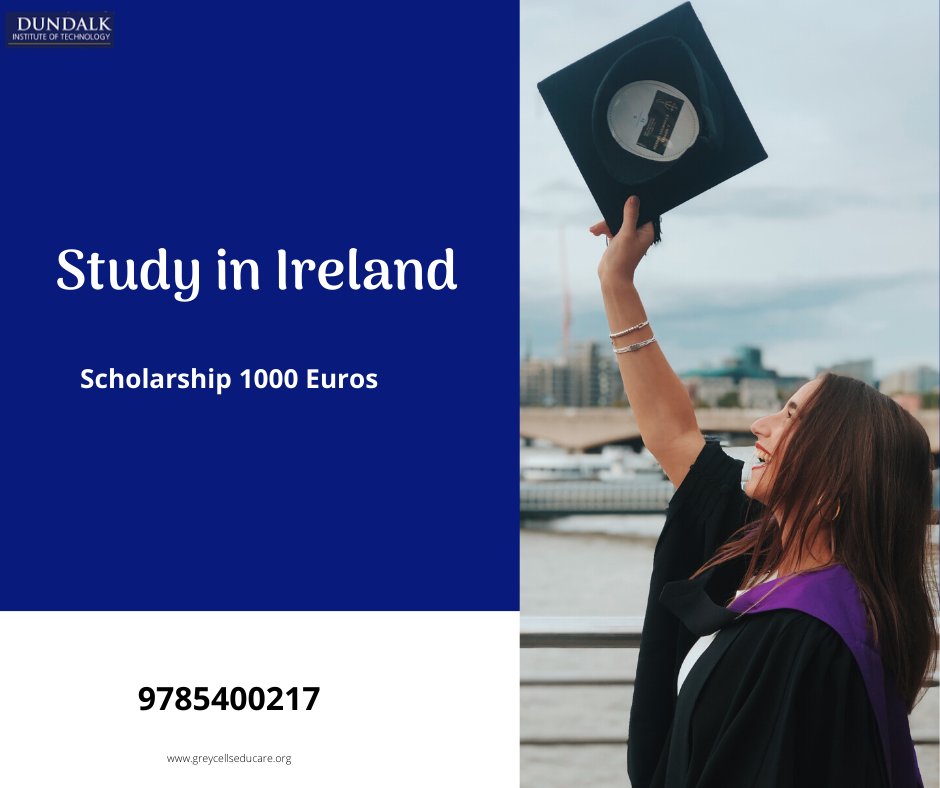greycellsedu's tweet photo. 📢Apply in Dundalk Institute of Technology, Ireland for Sep 2020 intake for UG &amp; PG Course.

Scholarships Available

➠Call us @9785100727 |9785400217
web: https://t.co/7I1FFSjcfH
#studyabroad #studyOverseas #scholarship #StudyabroadconsultantsJaipur https://t.co/lqrfWGUPV0