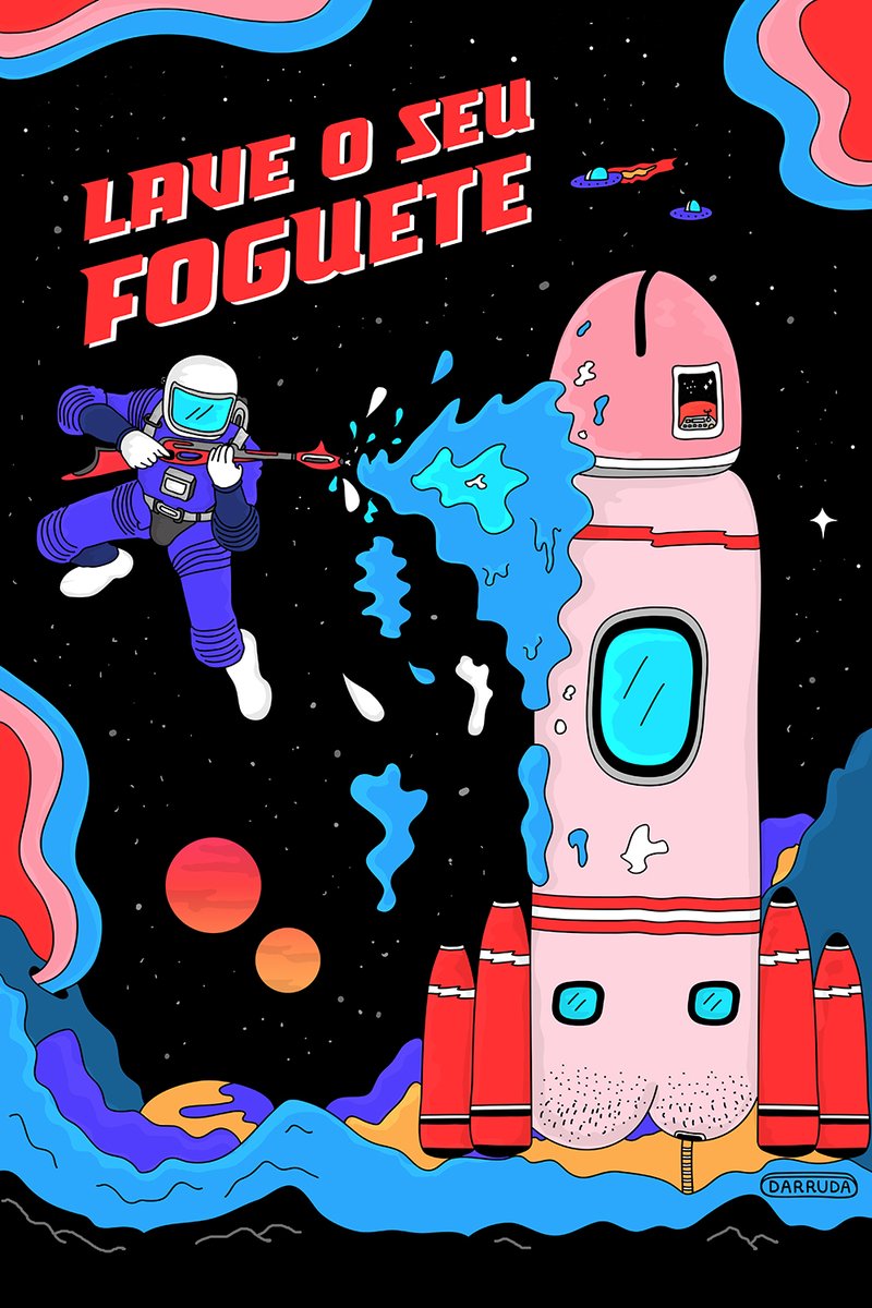 _illustrationX's tweet photo. Wash Your Rocket
Darruda works on a charity campaign for penis cancer prevention in Brazil.
Read More 👉https://t.co/F7ThHX2Z9R
@laveoditocujo @darrudadesign
#laveoditocujo #novembroazul https://t.co/RBqVofkFxX