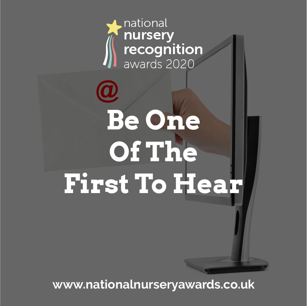 Do you want to amongst the first people to hear about the National Nursery Recognition Awards 2021?

Sign up to our mailing list at eepurl.com/gBJ101