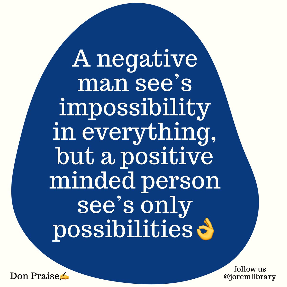 joremlibrary's tweet photo. Daily motivation #joremglobal #motivation #joremlibrary #joremglobalfoundation https://t.co/kfDhQPnpSi