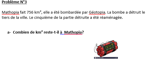 BvaCm1's tweet photo. @CM1BDaudet #OSUIPedagogie #TwitMaths #Cycle3 
Voici le problème N°3 proposé par Jad, Ismail, Ghali A et Zineb https://t.co/m386VzkwkW