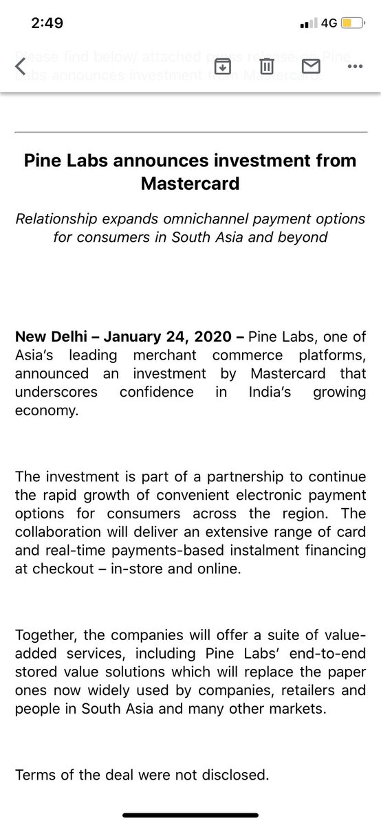 samidhas's tweet image. As reported earlier this week..#ETtech @BiswarupG_ET