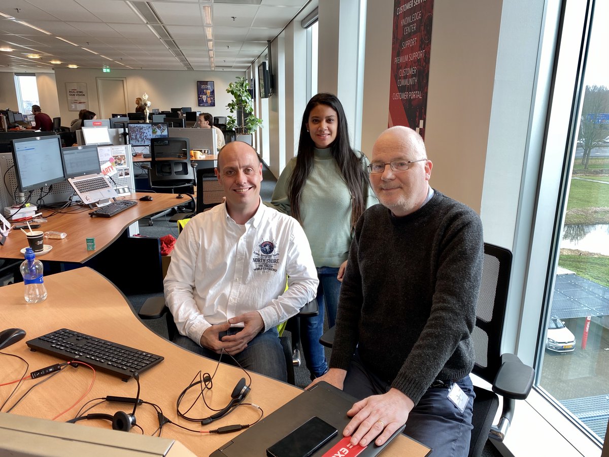 Gisteren een dagje bij Customer Success doorgebracht in het kader van de "Programmatic Approach to Relevant Customer Contact Moments", ofwel klanten bellen. Hoogtepunt: een klant die een 10 gaf voor Exact! <a href="/Exact_NL/">Exact Nederland</a>