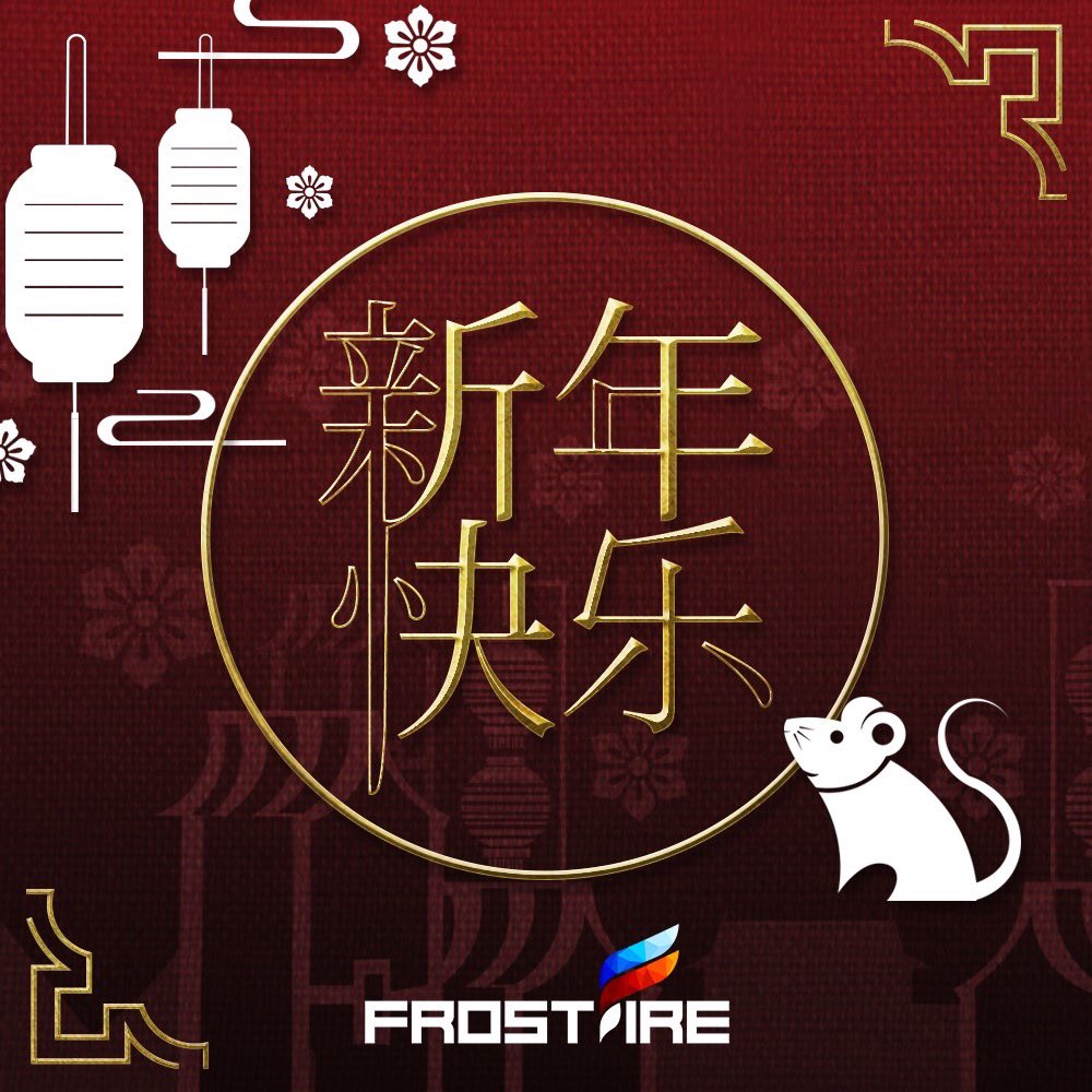 FrostFireMY's tweet photo. Happy Chinese New Year to everyone out there! 
恭喜发财，大吉大利！

#FFWIN #FrostFire https://t.co/4bzvRvvj6W