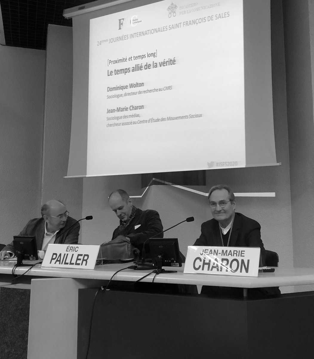 annekeller2's tweet photo. « Le slow journalisme : travailler + sur le temps long, se décaler de la tyrannie de l’actu, s’intéresser de façon plus approfondie au sujet » @jmcharon #jsfs2020 https://t.co/awFggwApun