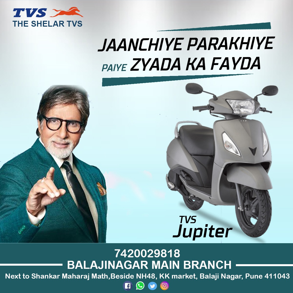 The Shelar TVS Balaji Nagar tweet media