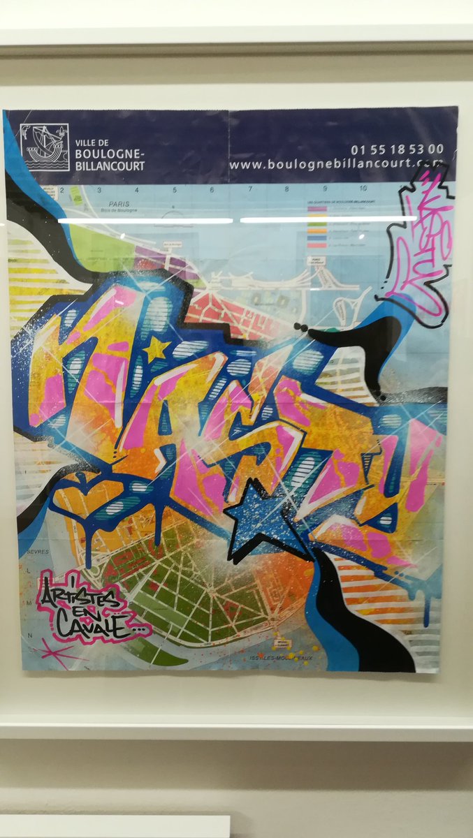 SandyVetillart's tweet photo. "Off the wall" à la galerie Exit Art avec #Chanoir #Nasty #Debens..
Toujours un plaisir de dialoguer avec les artistes.
#StreetArt #BoulogneBillancourt https://t.co/9IprL5BbZz
